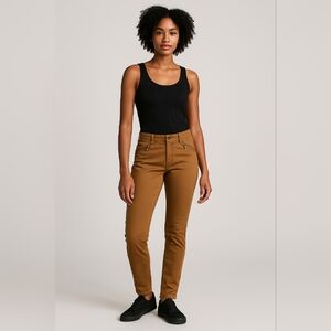 Ralph Lauren Brown Slim Fit Pants Size 4P